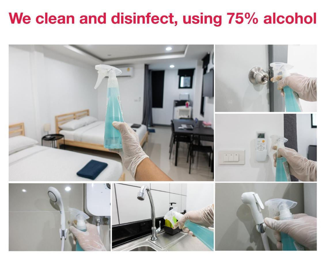 P4 Silom Large 2Beds Full Kitchen Wifi 4-6Pax Apartment Банкок Екстериор снимка