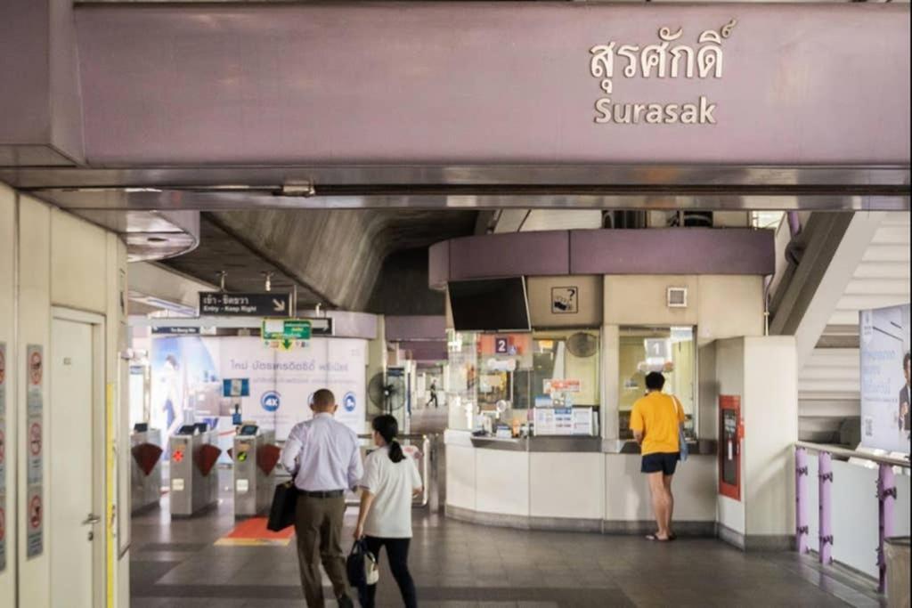 P4 Silom Large 2Beds Full Kitchen Wifi 4-6Pax Apartment Банкок Екстериор снимка